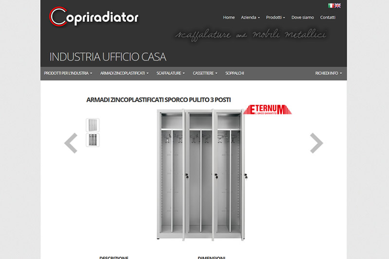Sito web di Copriradiator