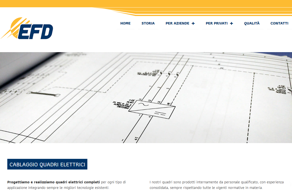 Nuovo sito web EFD San Lorenzo in Campo