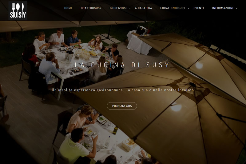 Sito web di La Cucina di Susy