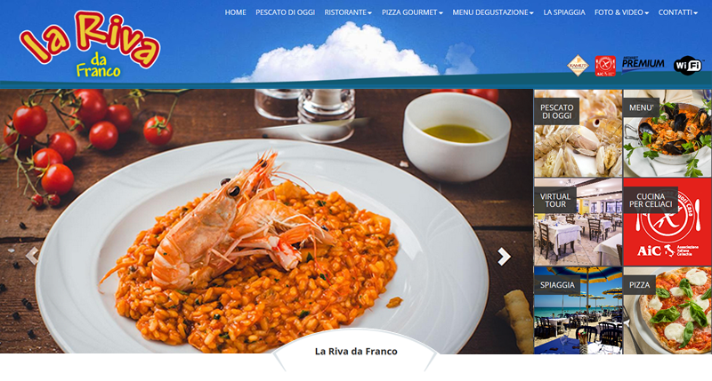 progetto webmarketing La Riva da Franco - Marotta
